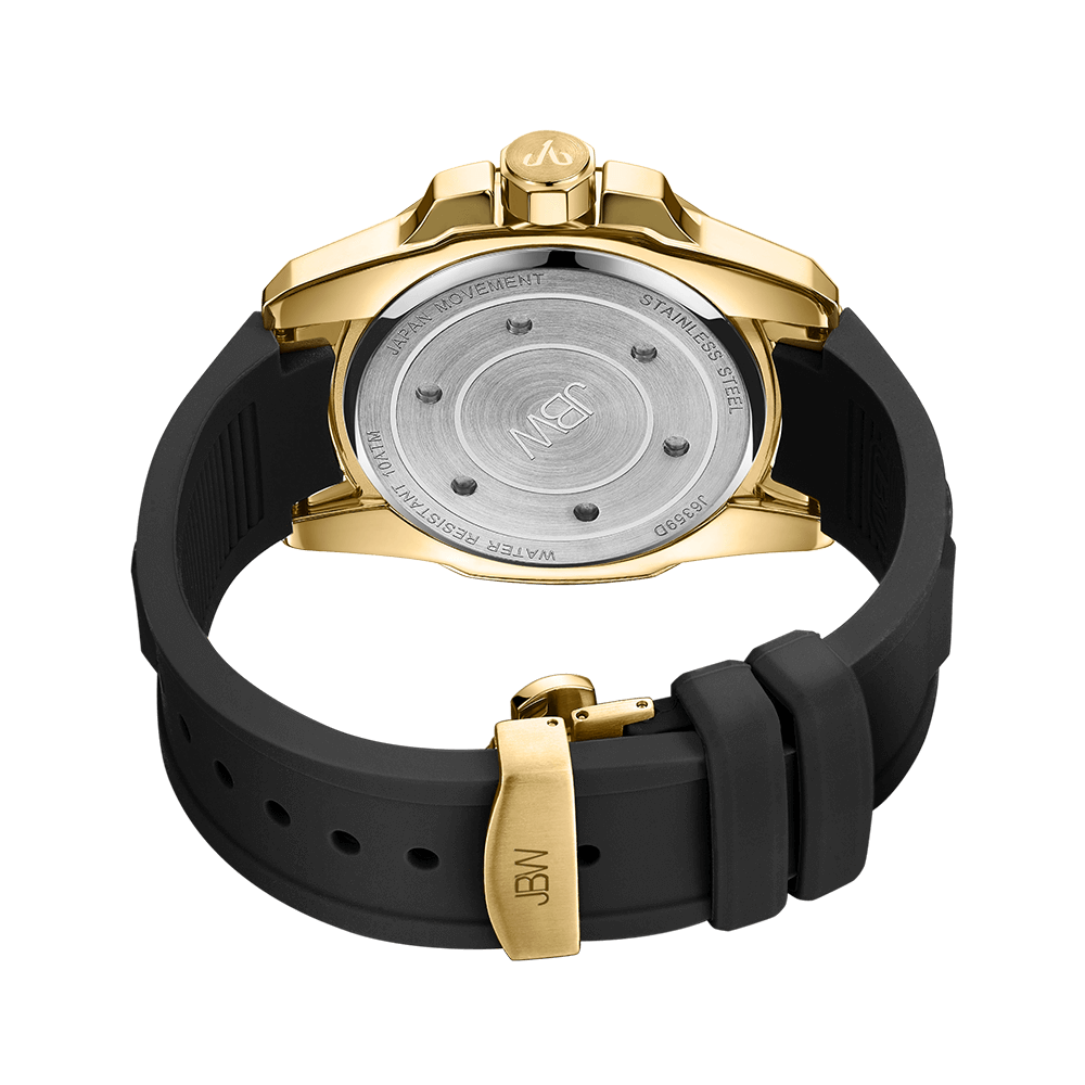 JBW Delmare J6359D Men s Diamond 18k Gold Plated Watch JBW Watches