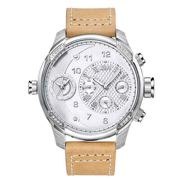 Jbw men's g3 2025 diamond & crystal watch