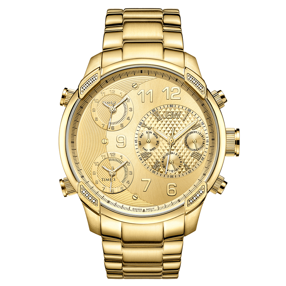 Jbw gold online diamond watch