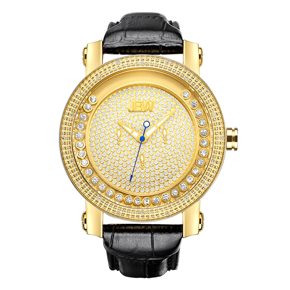 jbw-hendrix-jb-6211l-a-gold-black-leather-diamond-watch-front