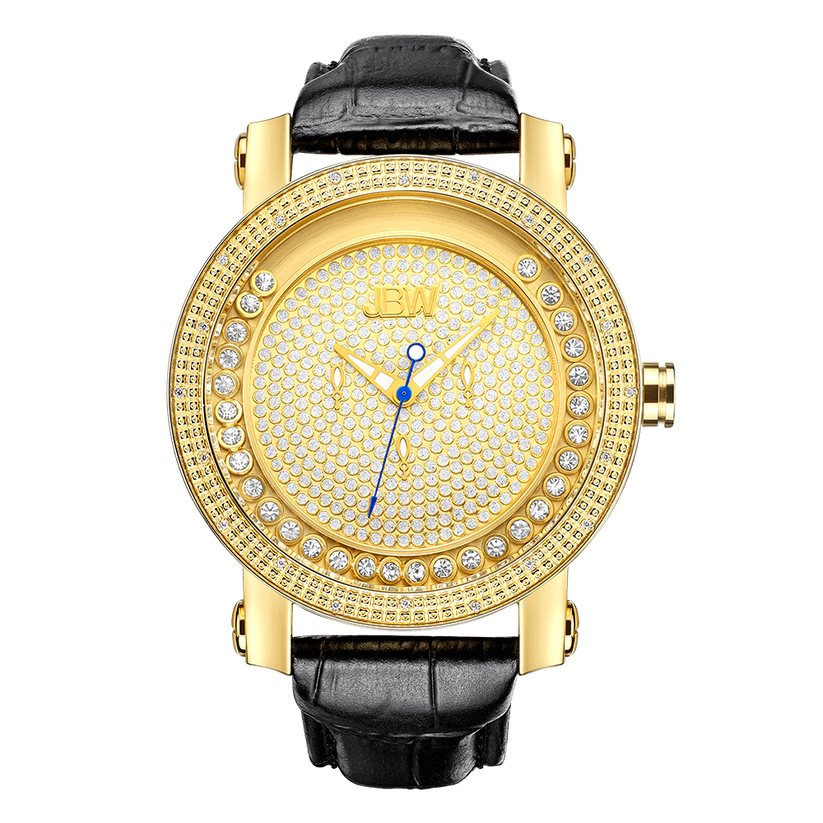 JBW Hendrix JB6211LA Men's Gold Diamond Watch JBW Watches