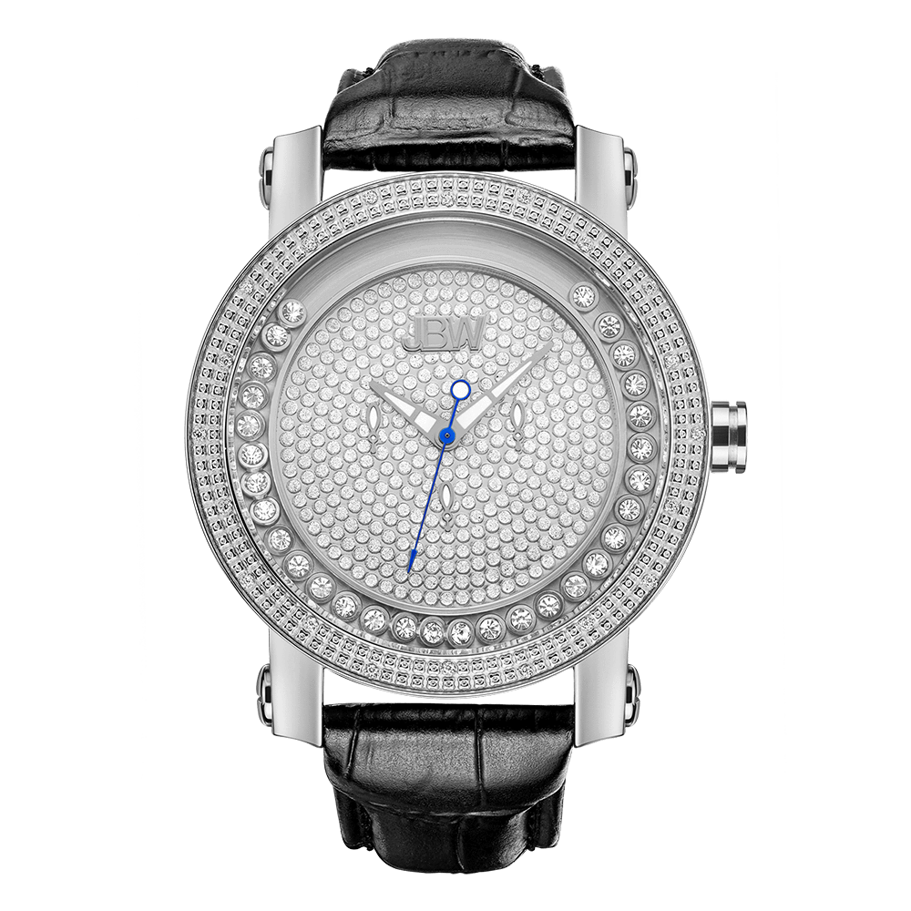 jbw-hendrix-jb-6211l-g-stainless-steel-black-leather-diamond-watch-front
