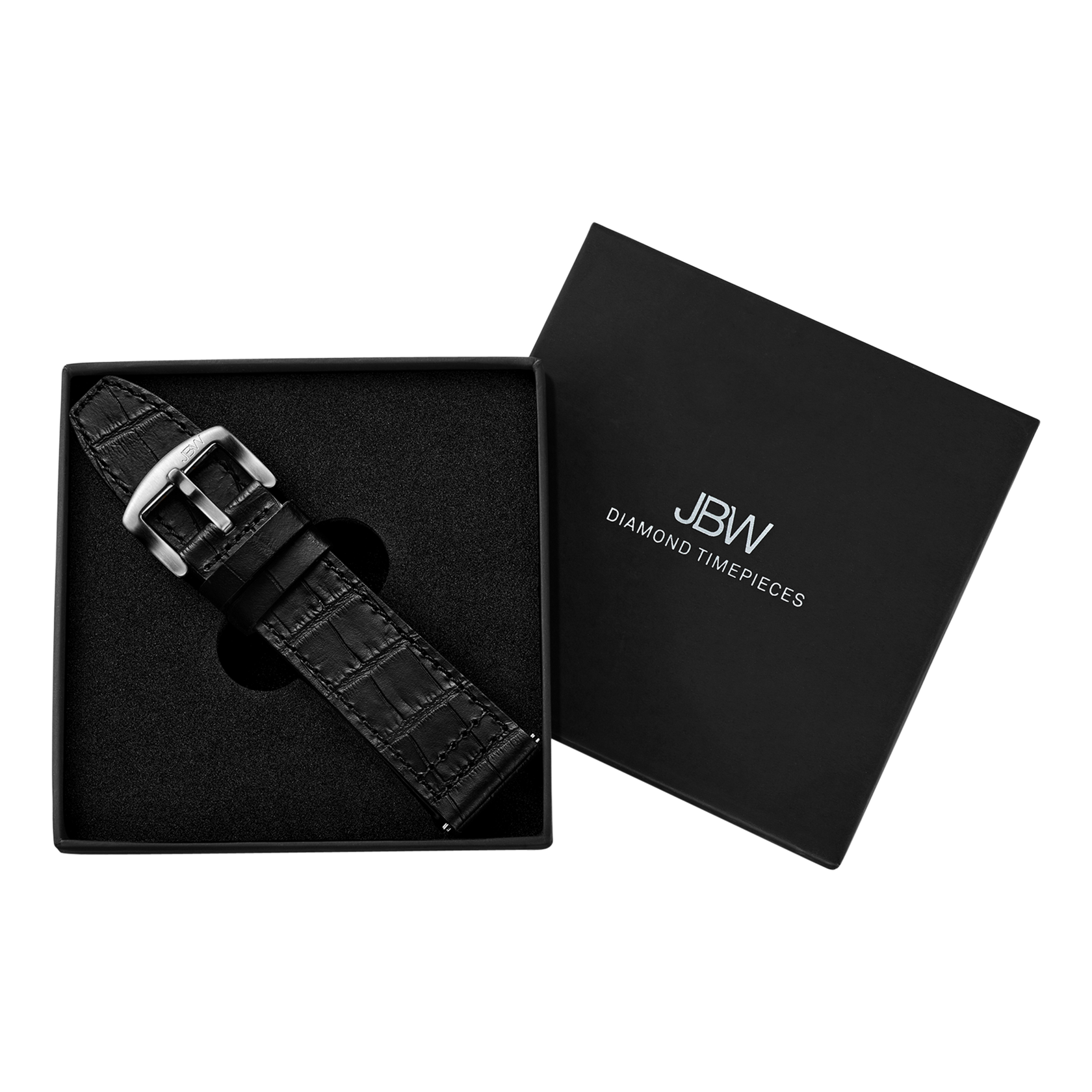 24MM BLACK STRAP