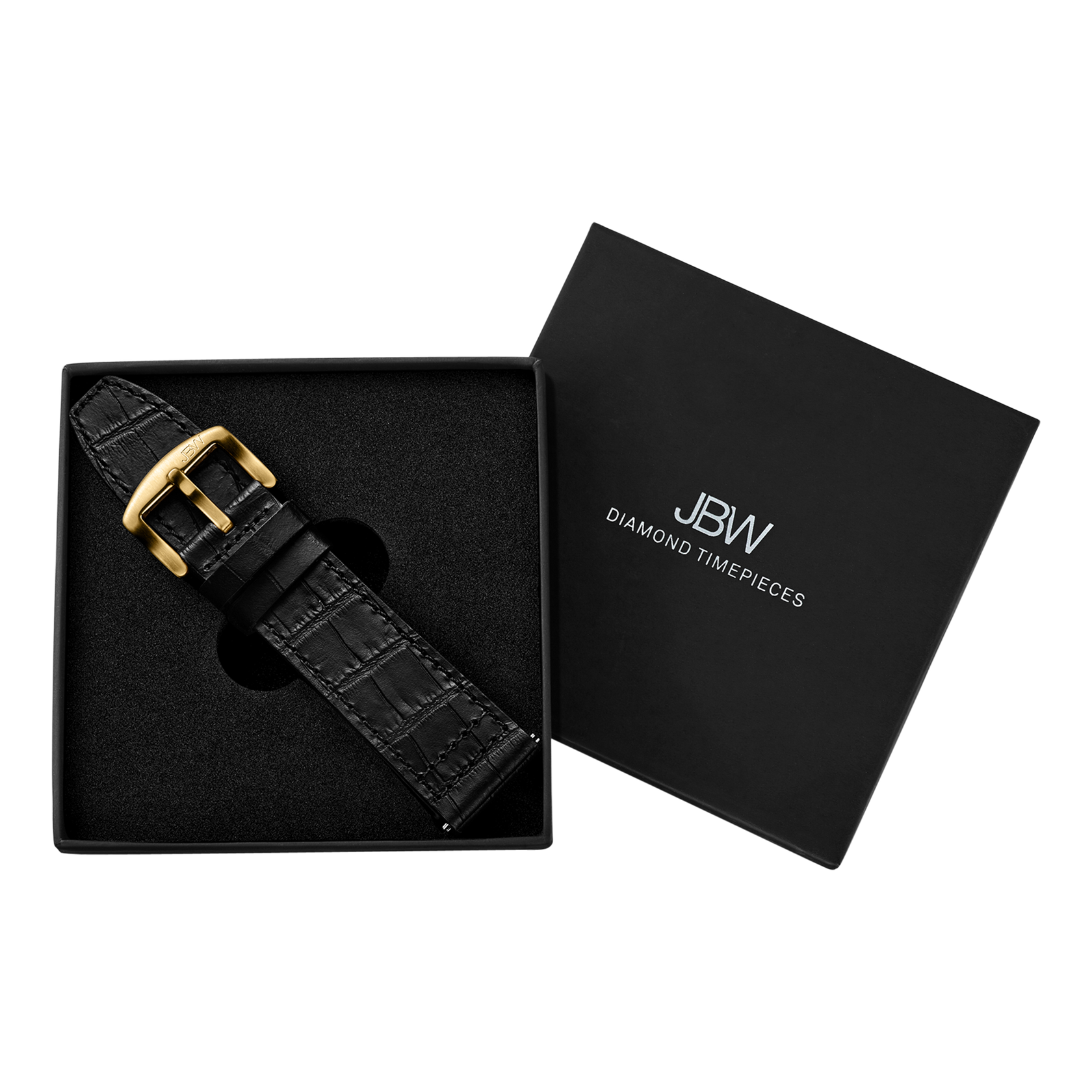 24MM BLACK STRAP
