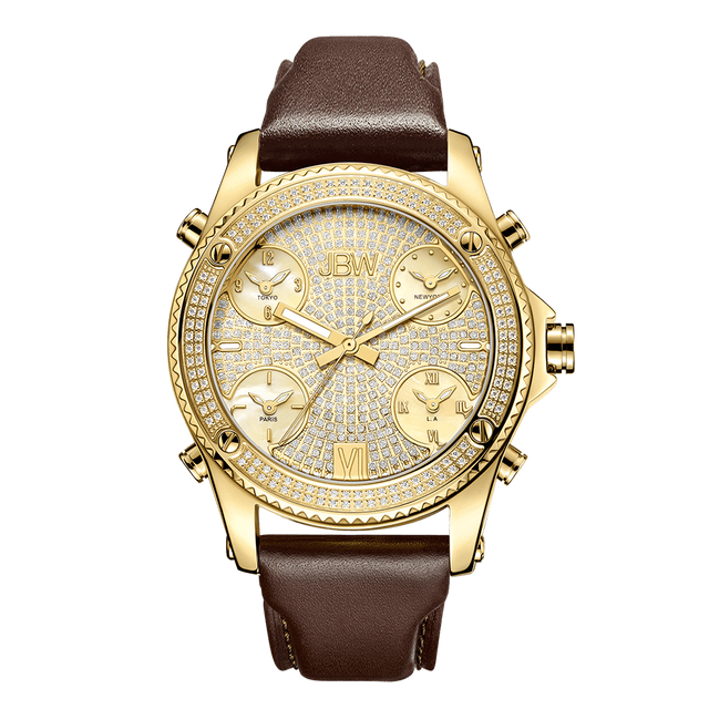 jbw-jetsetter-j6354a-gold-brown-leather-diamond-watch-front