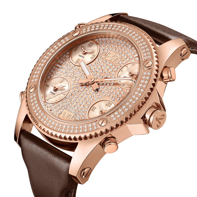 jbw-jetsetter-j6354c-rose-gold-brown-leather-diamond-watch-front