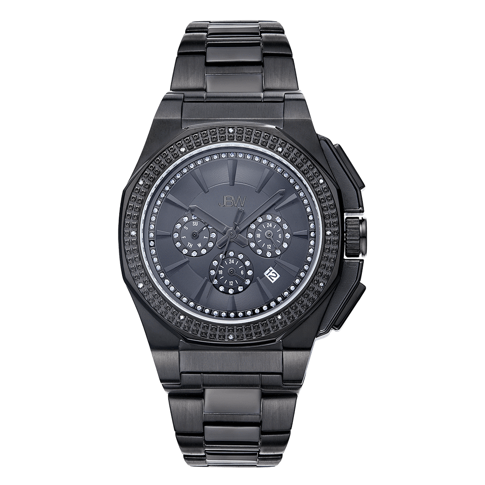 jbw-knox-j6329c-black-ion-diamond-watch-front