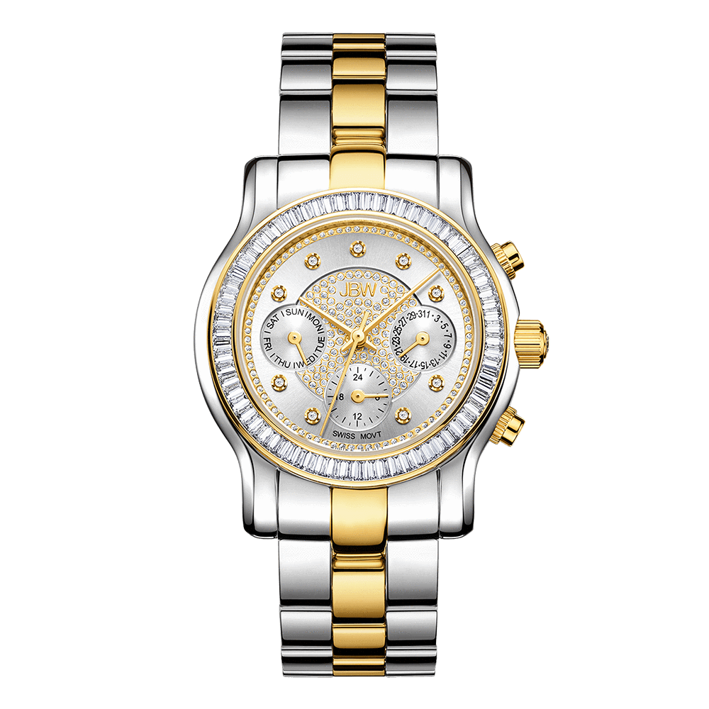 jbw-laurel-j6330f-two-tone-silver-gold-diamond-watch-front