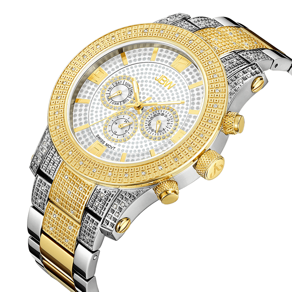 JBW Lynx J6336D Men s Two Tone Diamond Watch JBW Watches