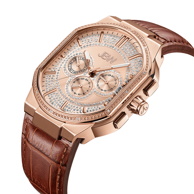 jbw-orion-j6342c-rosegold-brown-leather-diamond-watch-front