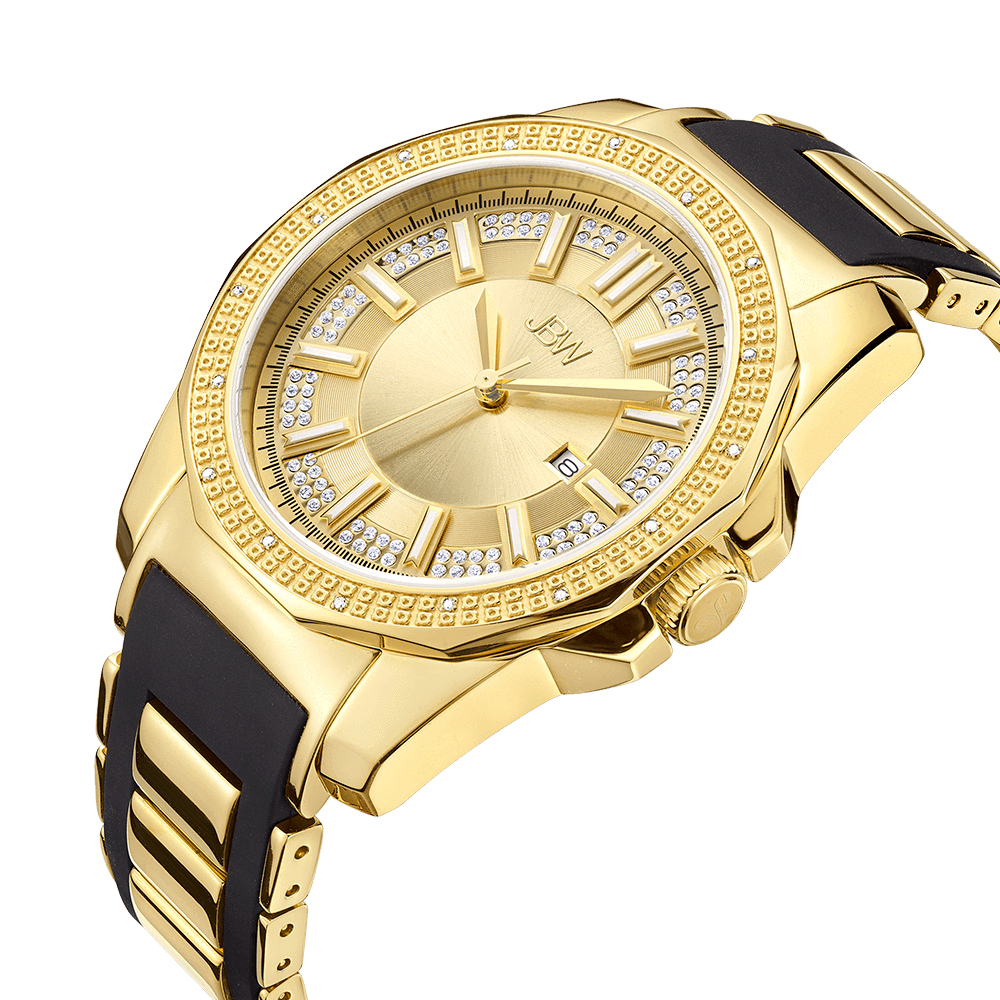 jbw-regal-j6332a-gold-black-silicone-diamond-watch-angle