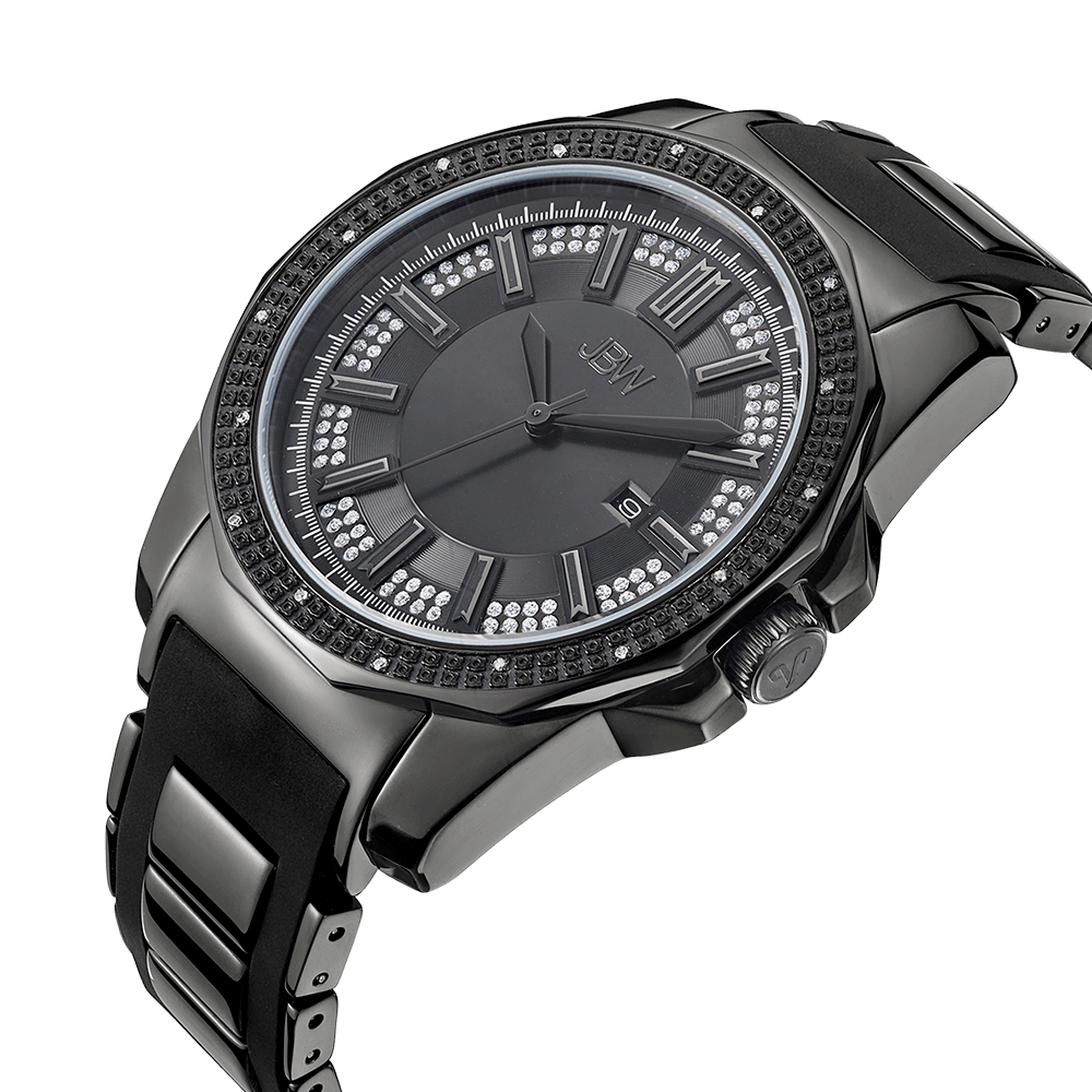 jbw-regal-j6332b-gunmetal-black-silicone-diamond-watch-angle
