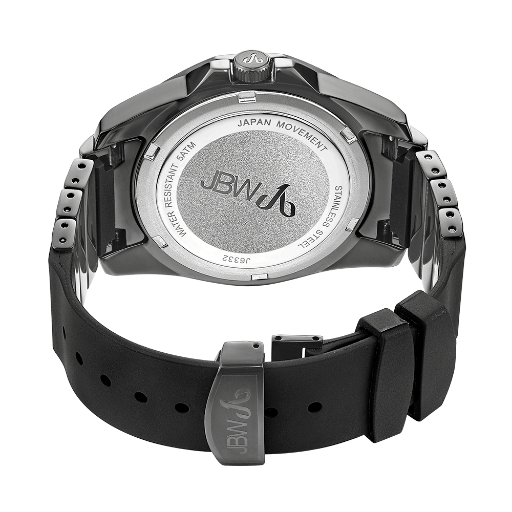 jbw-regal-j6332b-gunmetal-black-silicone-diamond-watch-back