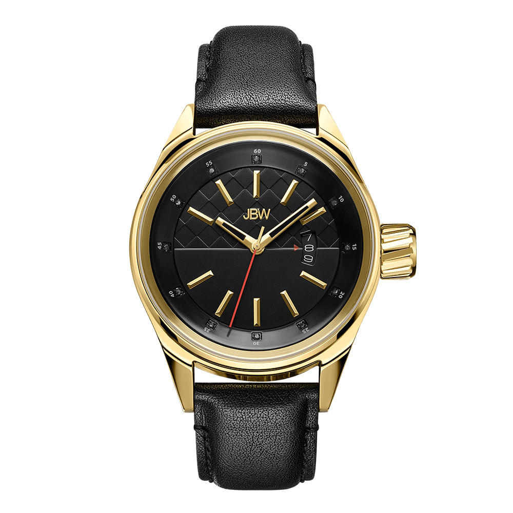 jbw-rook-j6287d-gold-black-leather-diamond-watch-front