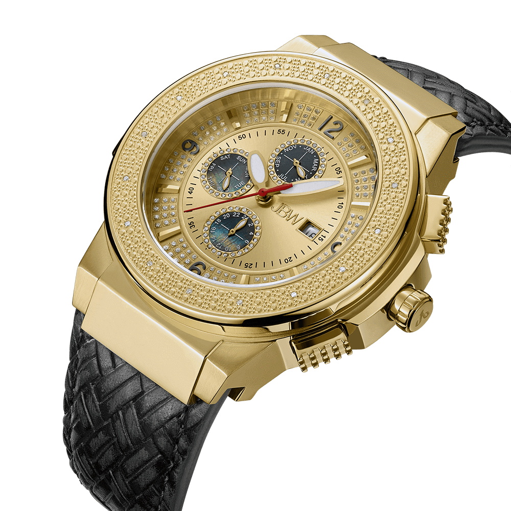 jbw-saxon-jb-6101l-d-gold-black-leather-diamond-watch-angle