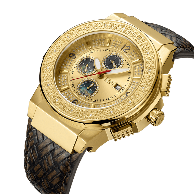 jbw-saxon-jb-6101l-e-gold-brown-leather-diamond-watch-front