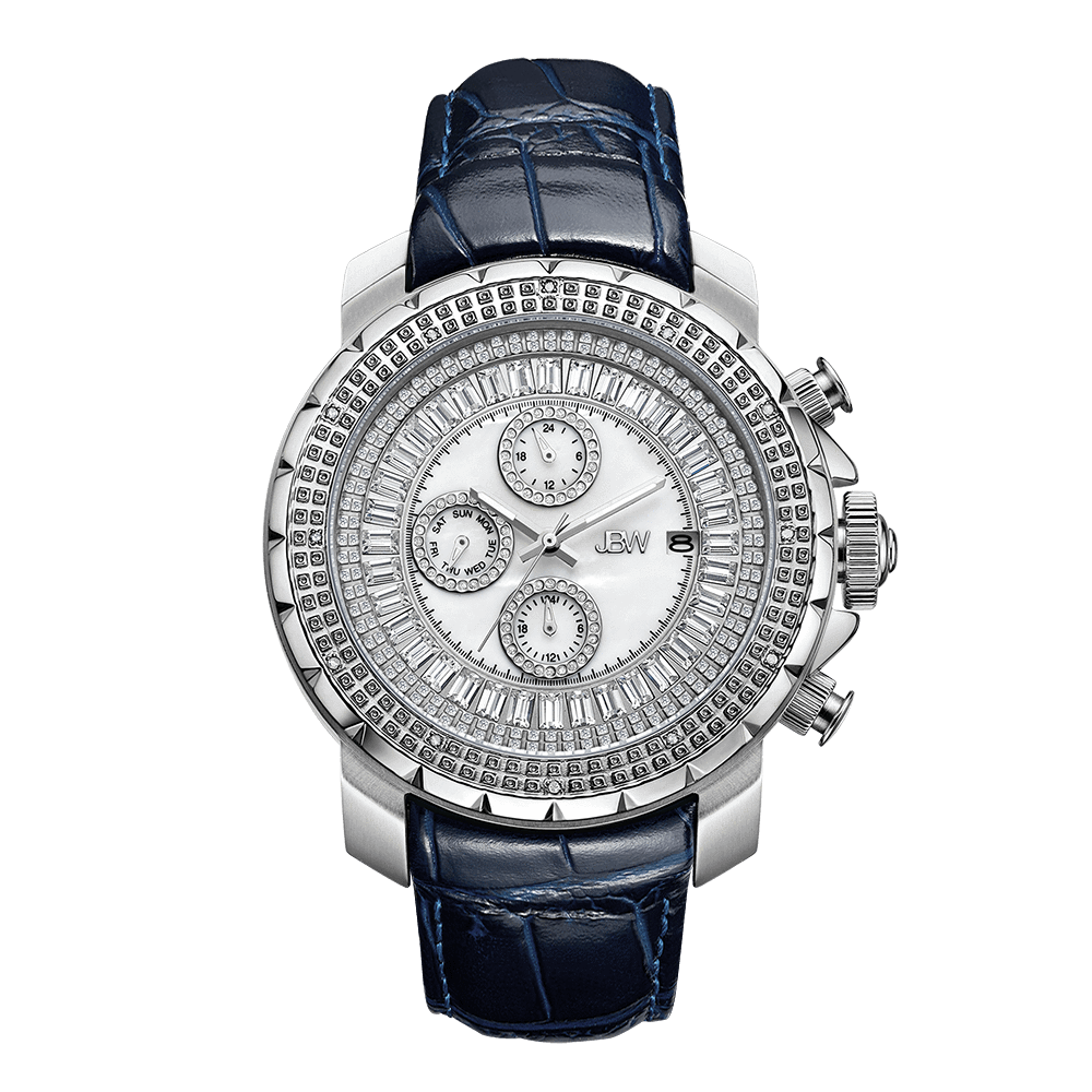 jbw-titus-j6347l-e-stainless-steel-navy-leather-diamond-watch-front