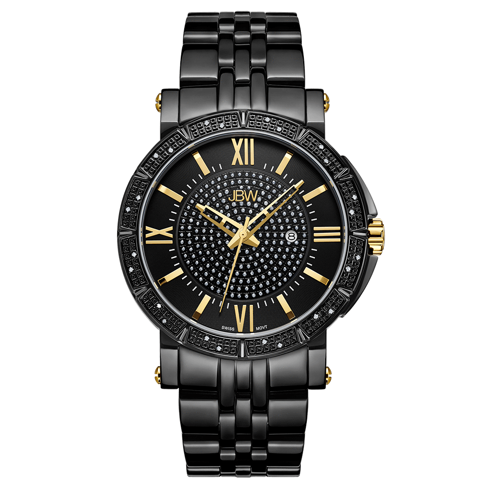 jbw-vault-j6343e-two-tone-black-gold-diamond-watch-front