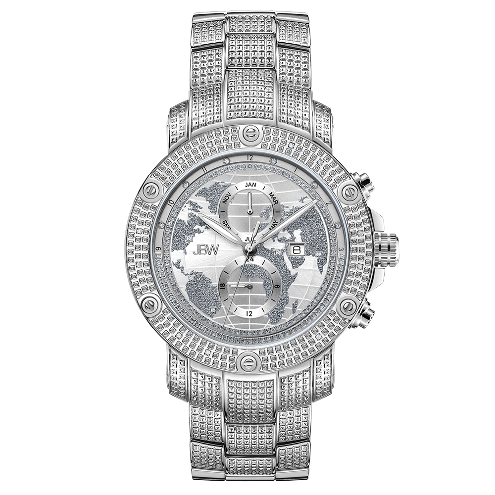 JBW Veyron J6360A | Men's Stainless Steel Diamond Watch – JBW Watches