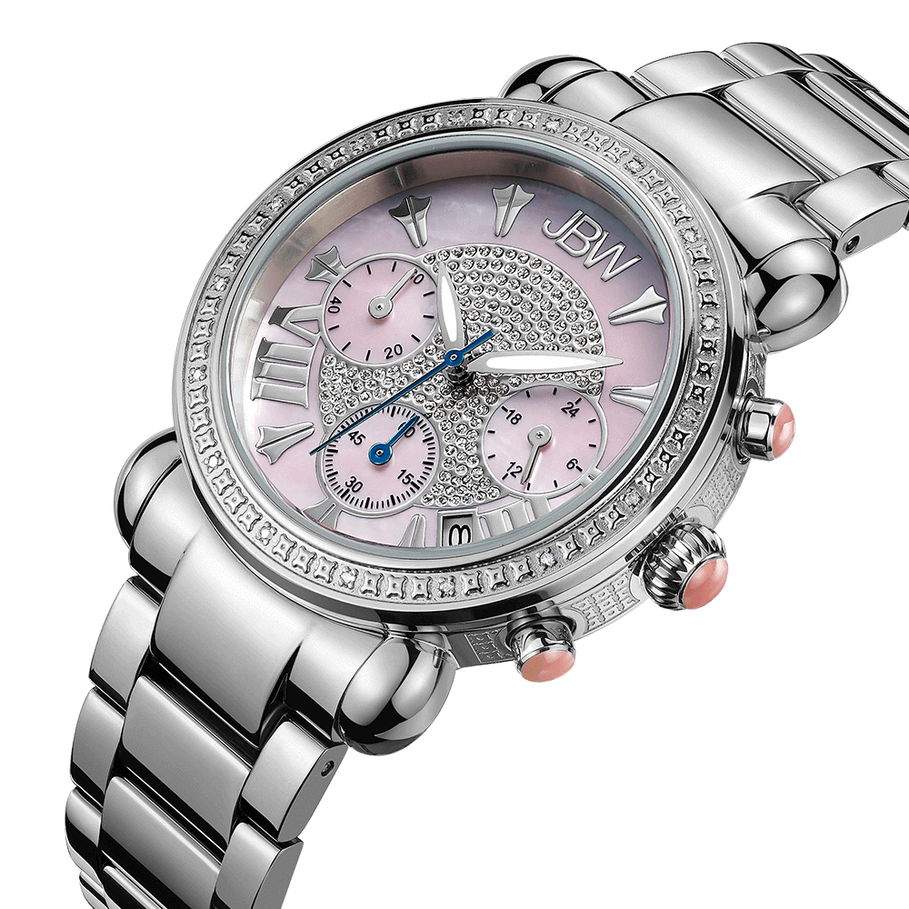 Jbw women's victory 2025 diamond & crystal watch