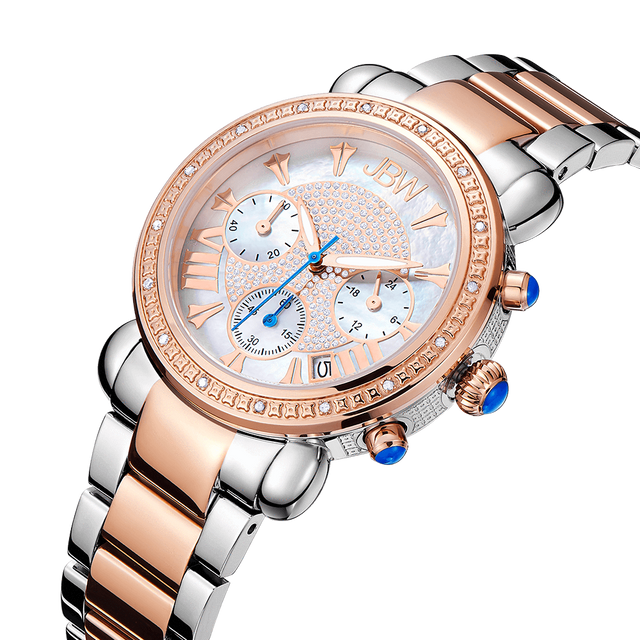 jbw-victory-jb-6210-n-two-tone-stainless-steel-rosegold-diamond-watch-front