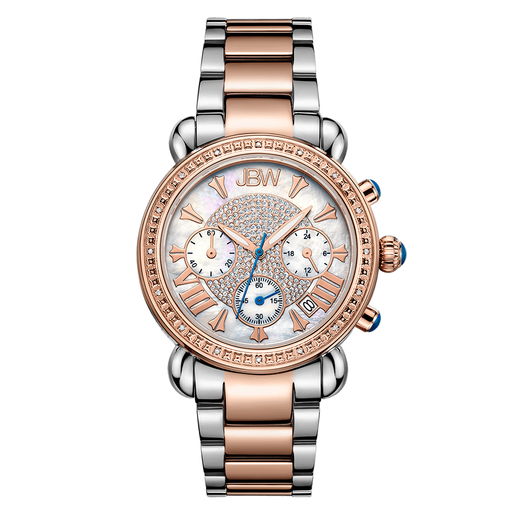 jbw-victory-jb-6210-n-two-tone-stainless-steel-rosegold-diamond-watch-front
