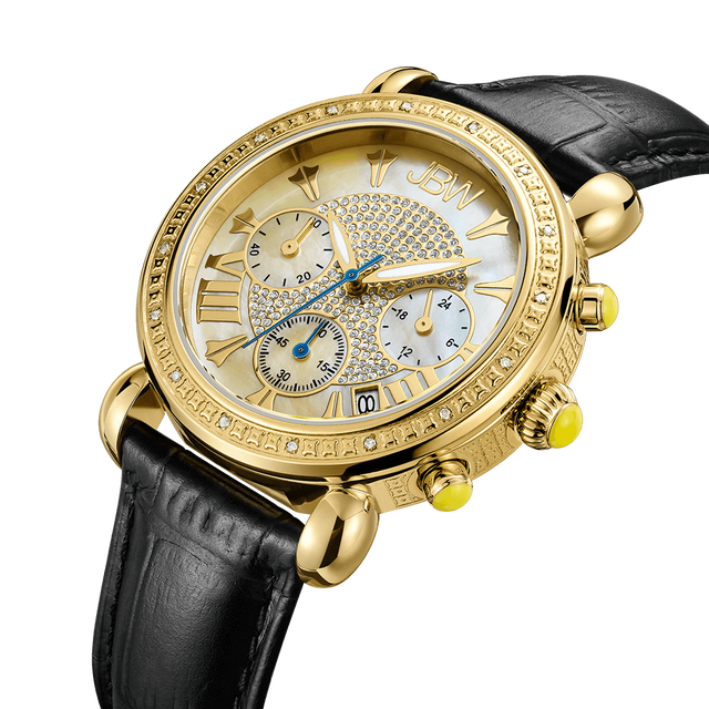 jbw-victory-jb-6210l-a-gold-black-leather-diamond-watch-front