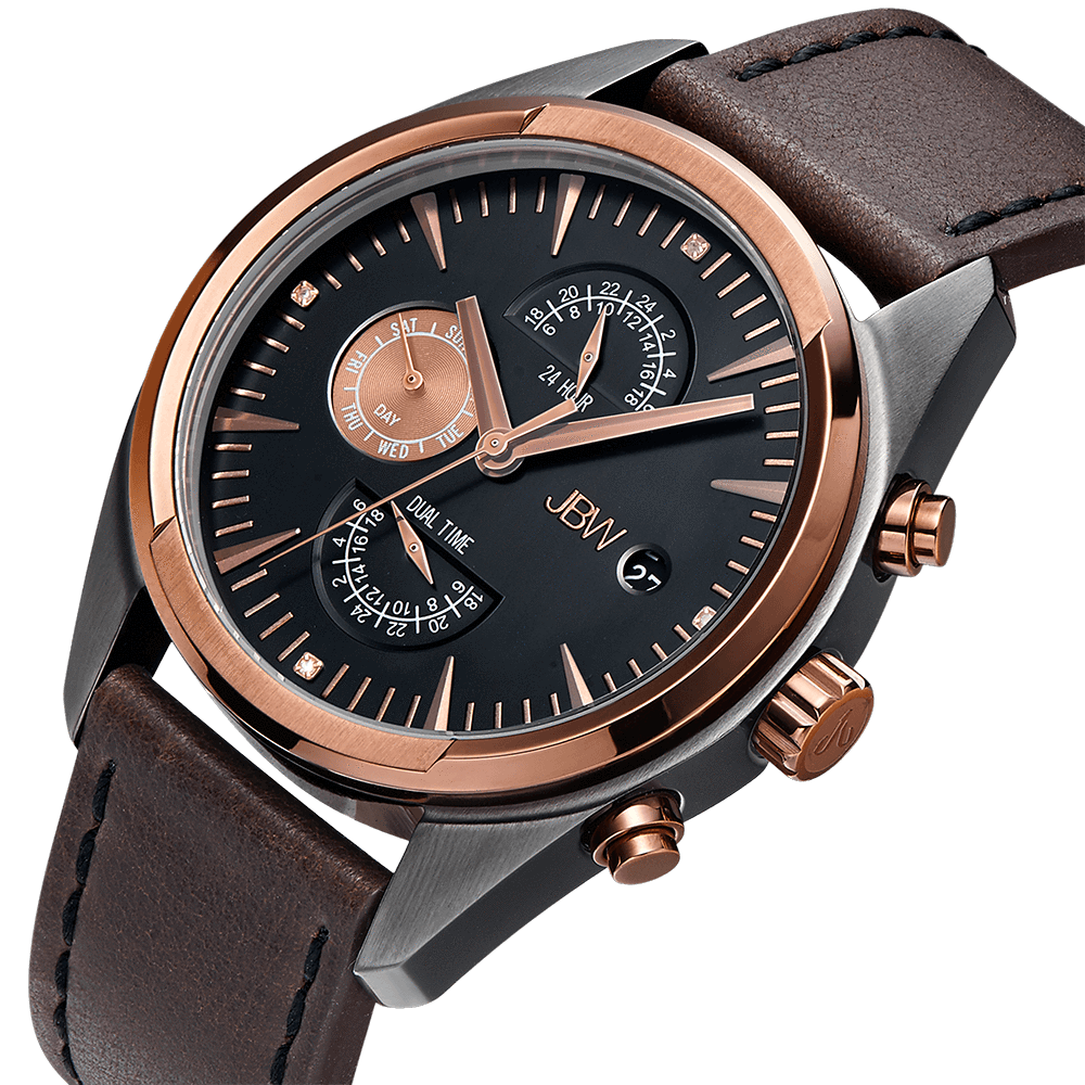 jbw-woodall-j6300a-two-tone-rosegold-gun-brown-leather-diamond-watch-angle