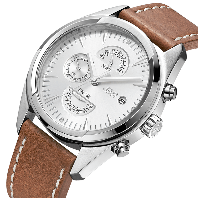 jbw-woodall-j6300b-stainless-steel-brown-leather-diamond-watch-front