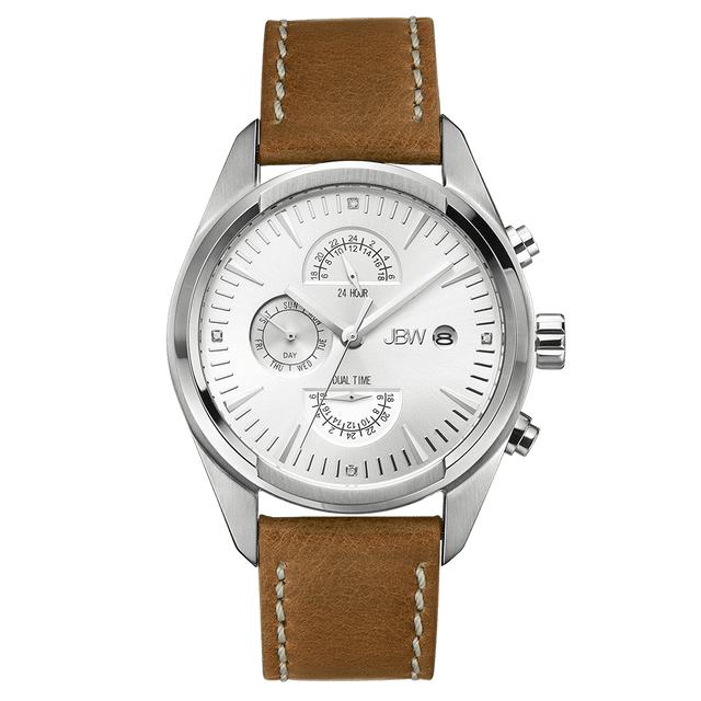 jbw-woodall-j6300b-stainless-steel-brown-leather-diamond-watch-front