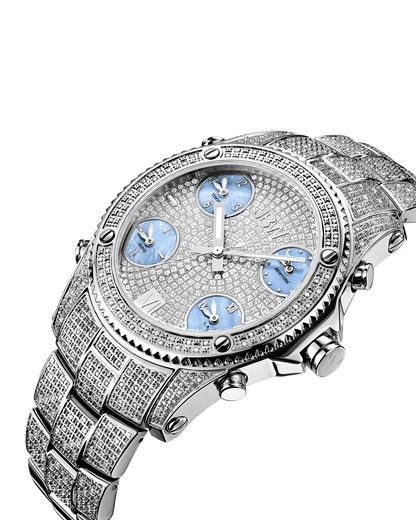 JBW Jet Setter JB 6213 C Men s Stainless Steel Diamond Watch JBW Watches