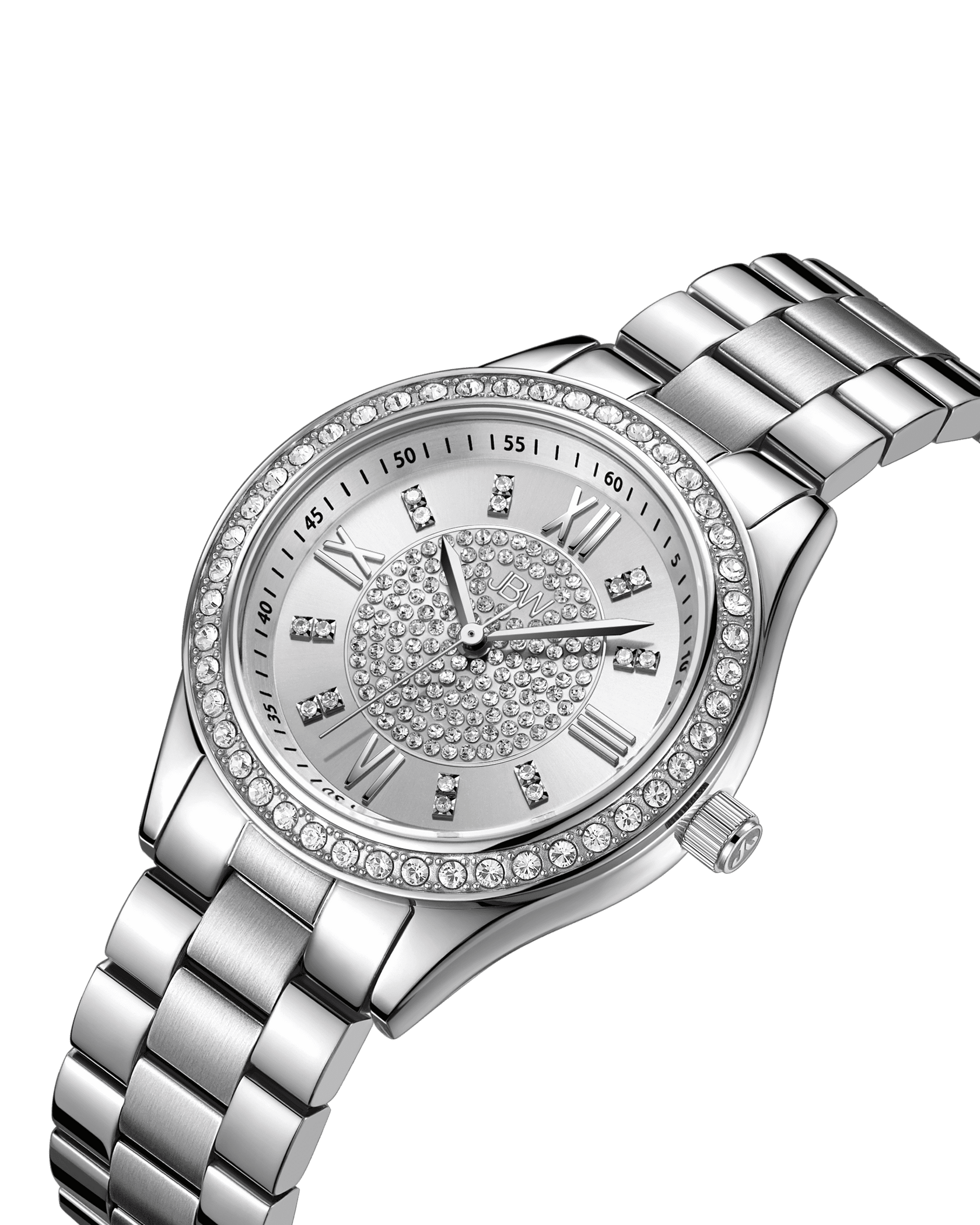 Jbw women's mondrian diamond & crystal watch discount